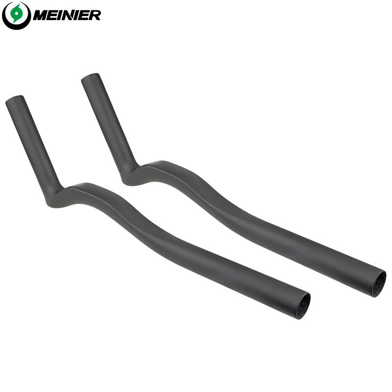 TT Bar Carbon Fiber 0 Degree Aero Time Trial Triathlon Bicycle Handlebar