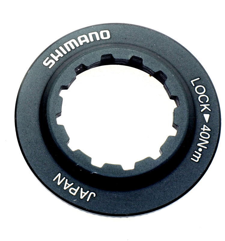 Shimano XT RT-MT800-M ICE-TECH Center Lock Disc Brake Rotor 180mm w/LockRing