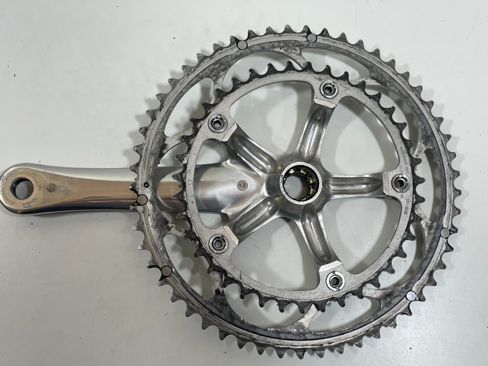 Shimano Ultegra FC-6500/6503/B-53/B-39 Double Crank Set 175 mm Bike Bicycle