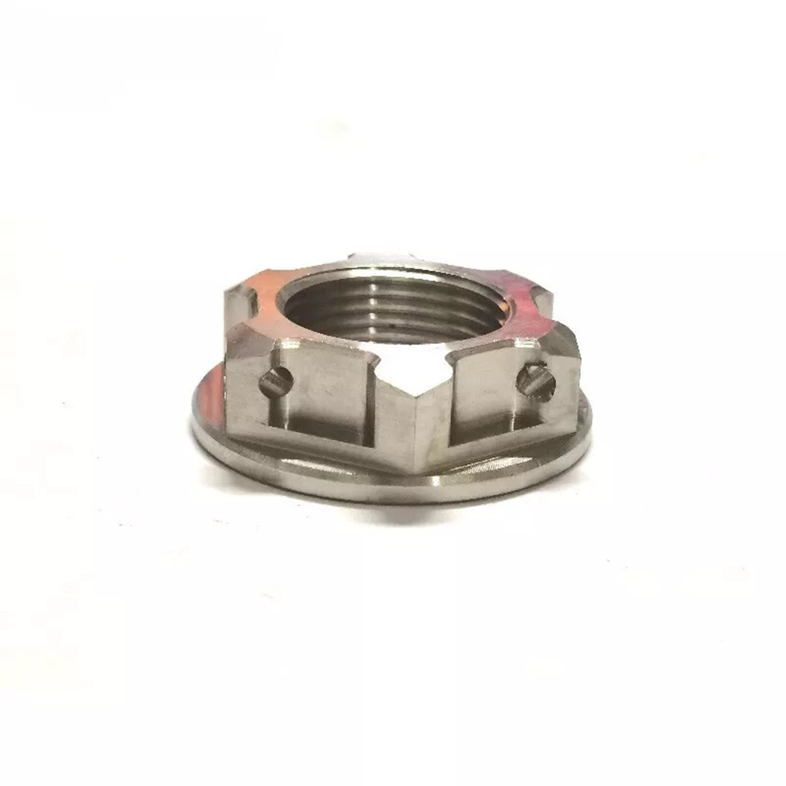 M18 M20 M22 M24x1.5mm Titanium Flange Nuts for Motorcycle Car