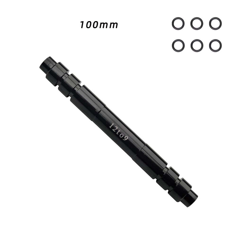 Bicycle Thru Axle Adapter 1215mm to 9mm QR for MTB Road Bike Front Rear