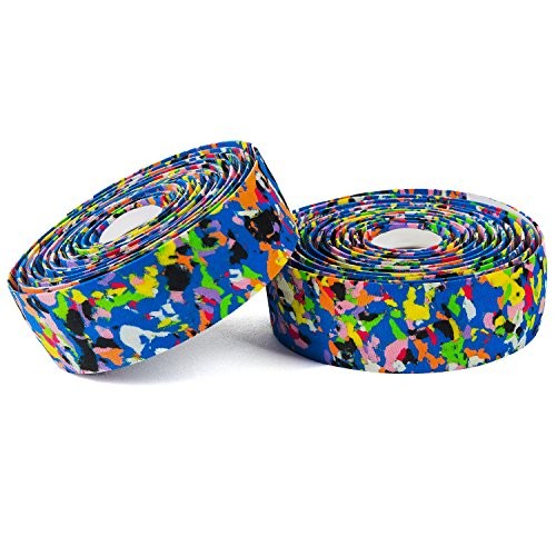 Super Vex Gel Road Bike Bicycle Handlebar Grip Wraps Bar Tapes with Multi-Color