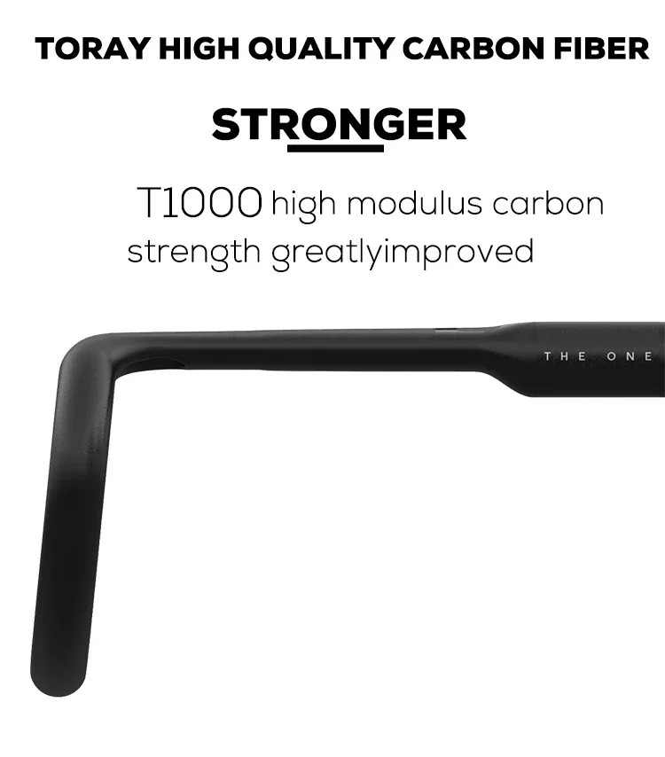 Road Bike Aero Handlebar 360mm-420mm Fully Internal Routing Gravel Drop Bars