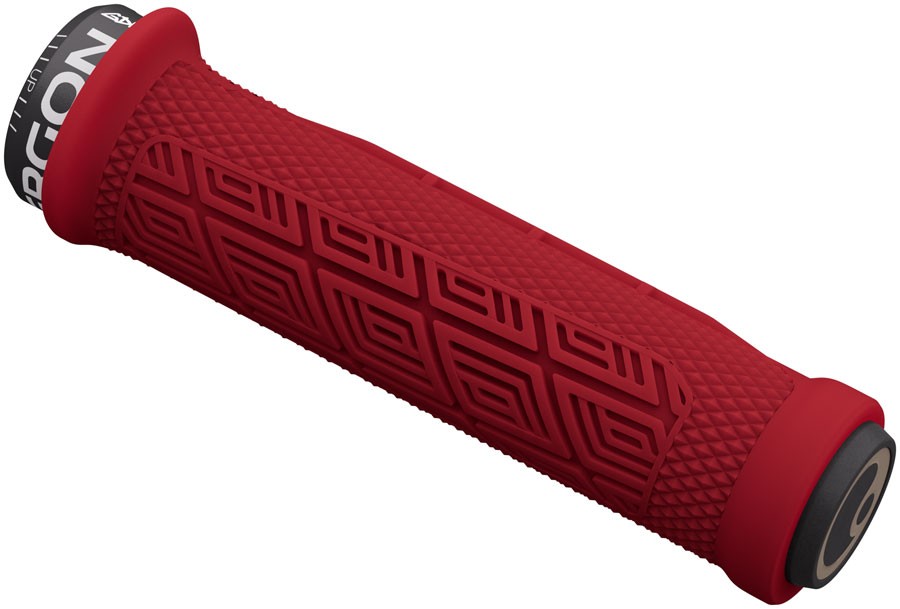 Ergon GDH Downhill Bike Grips – Ergonomic Rubber, Control & Speed, Chili Red