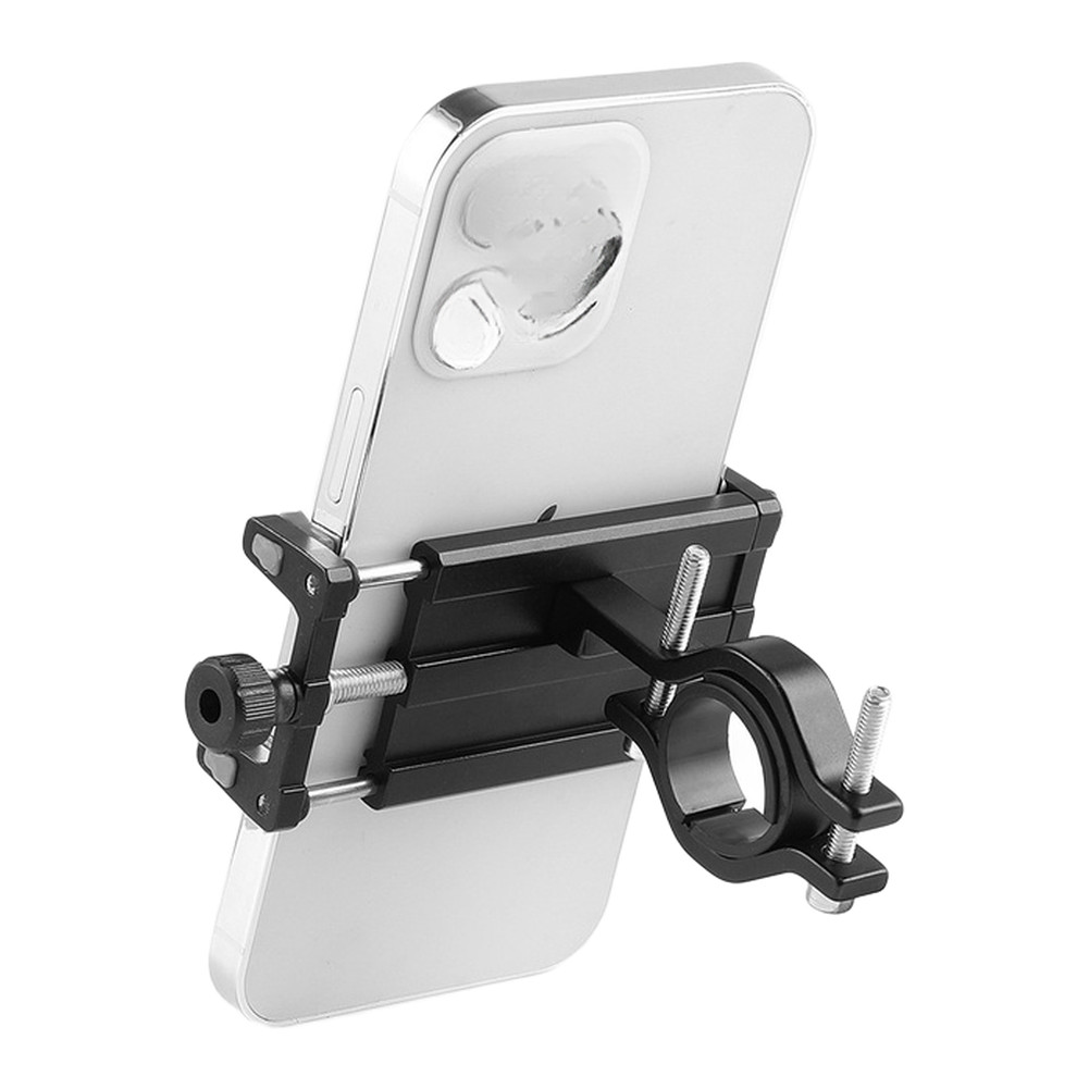 4-Claw Aluminum Bike Phone Holder with Anti-Slip Silicone 58-88mm Phone Fit