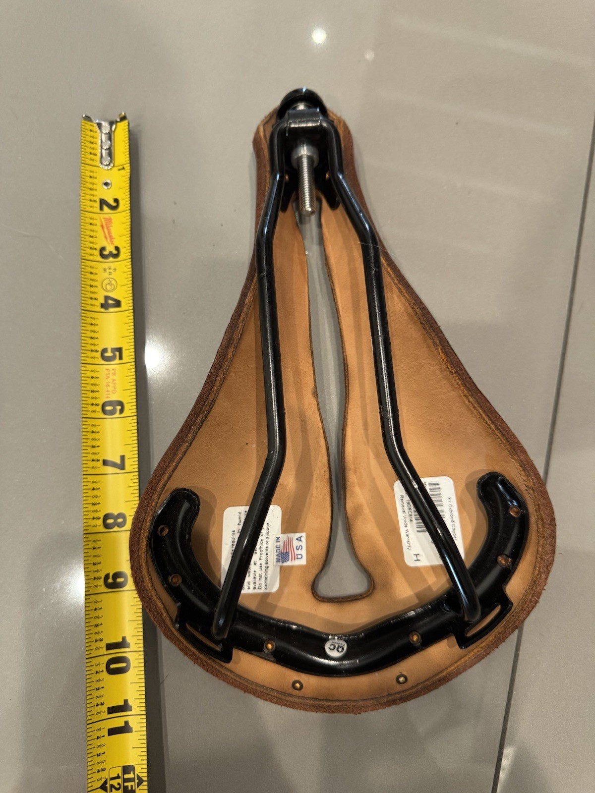 SELLE ANATOMICA X 1 Oxblood Copper Leather Saddle Brown Fixed Gear Track Bike