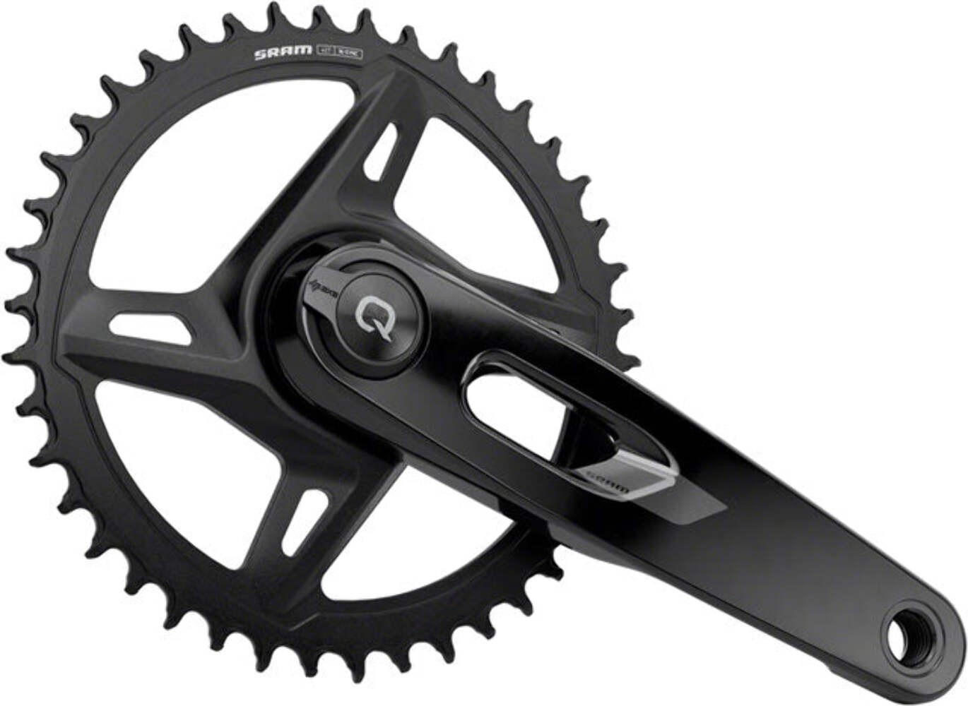 SRAM Rival 1x XPLR AXS Power Meter Wide Crankset – 12/13-Speed, 42t, 8-Bolt Dire