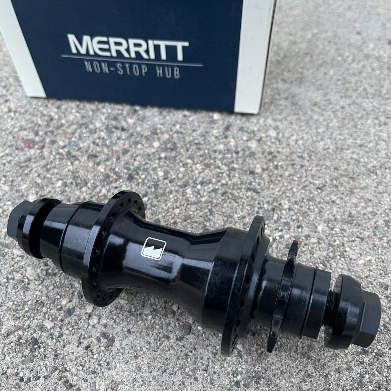 MERRITT NON-STOP CASSETTE HUB BLACK 14MM 9T BMX REAR HUBS FIT CULT PROFILE KINK