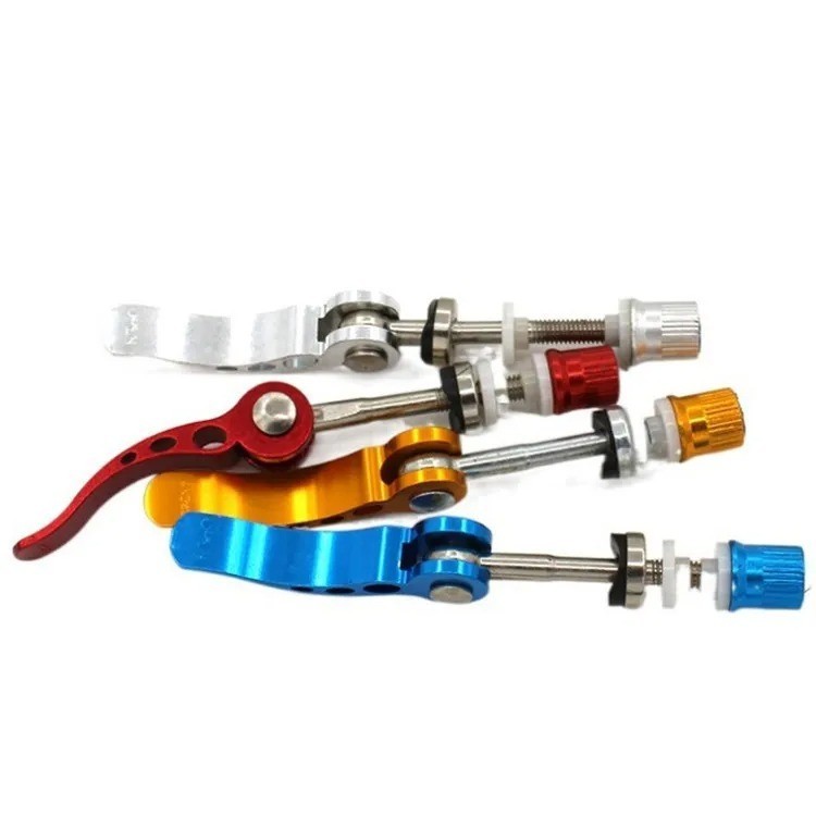 Aluminium Bike Seatpost Clamp Quick Release Mtb Seat Tube Bicycle Part