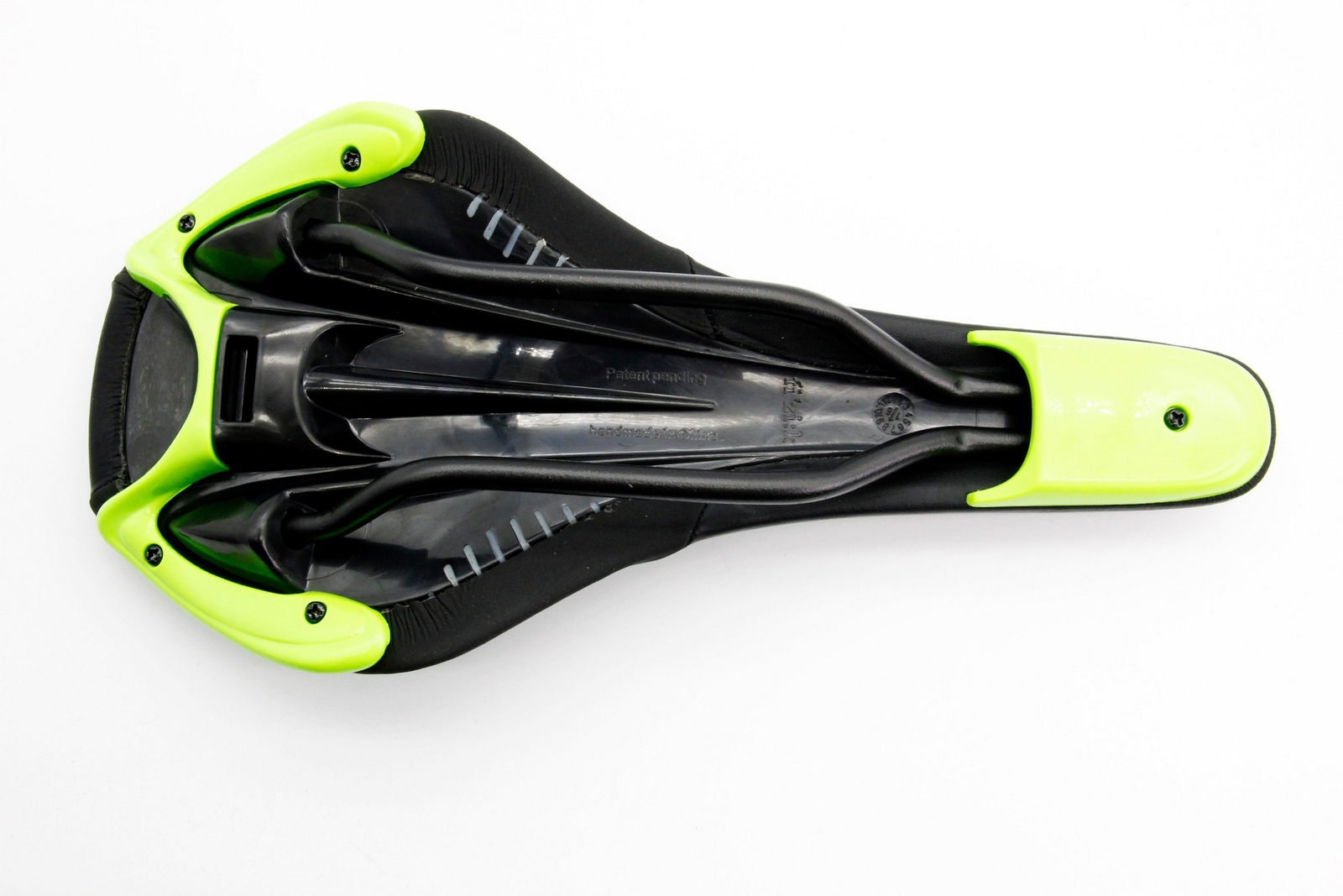 Fizik Nisene Road Mountain eBike MTB Cycle Bike Saddle Black Seat w/Yellow shell