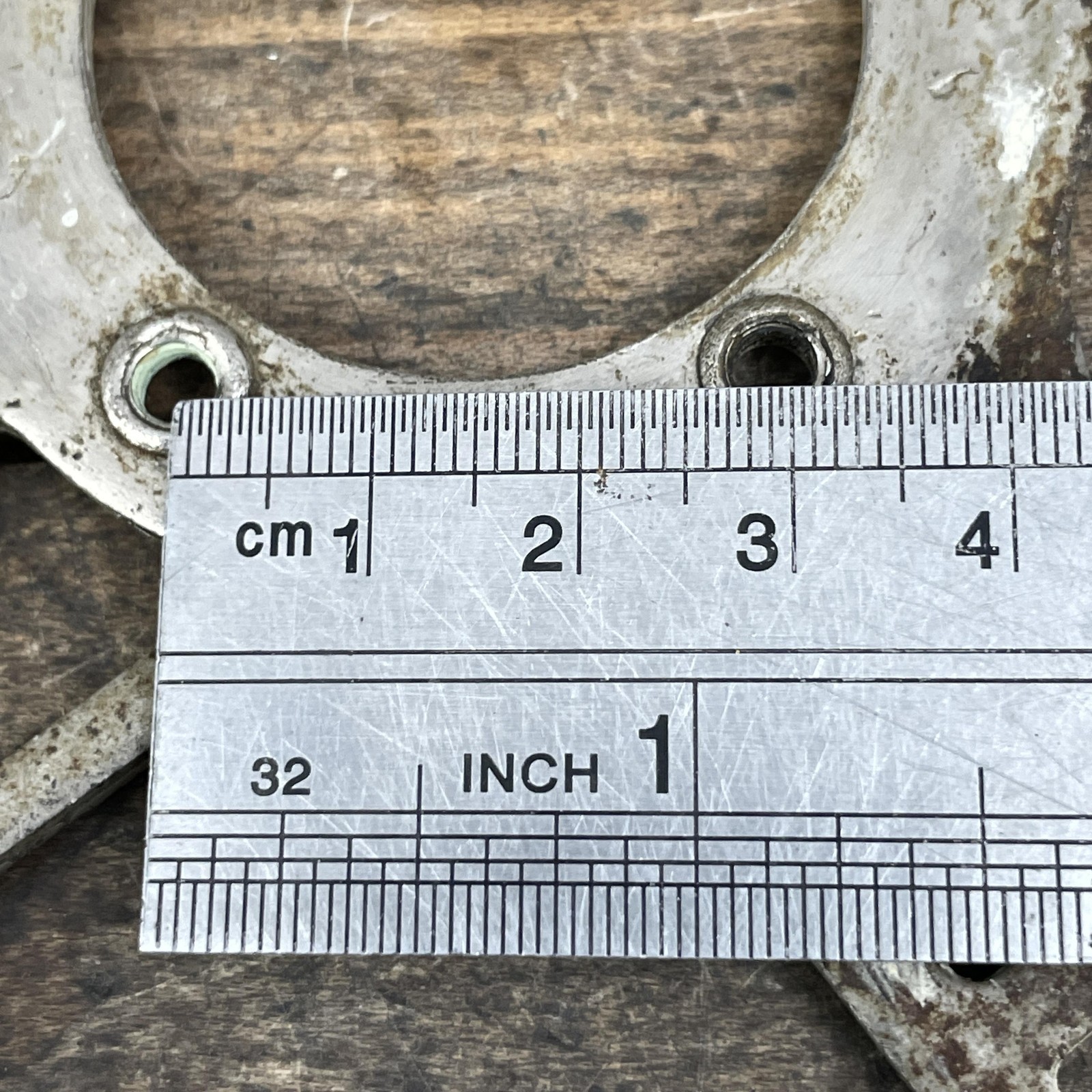 Vintage BSA Crankset Inch Pitch Chainring Steel Skip Tooth Track Bike Crank Set