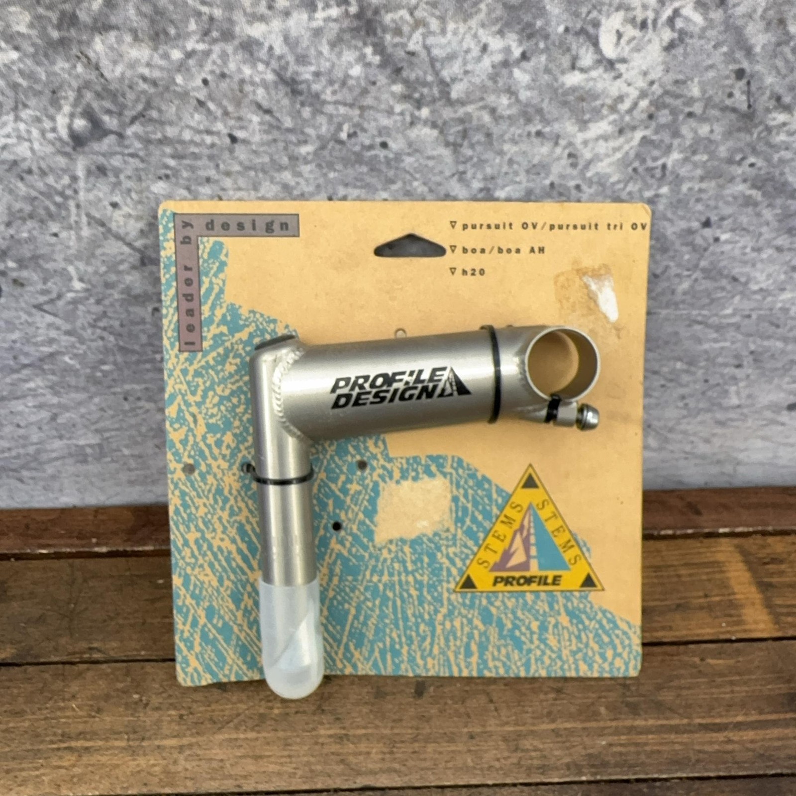 Vintage Profile Design Pursuit Tri OV Stem NOS 110 26 Clamp 22.2 1in Quill Road