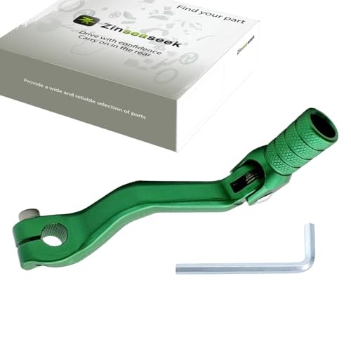 Gear Shiftermm 155mm Folding Shift Lever for Motorcycle Dirt Bike 119 QS-Green