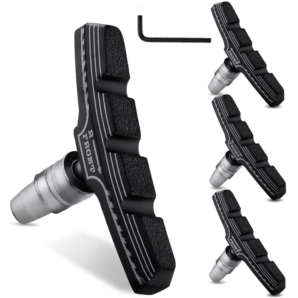 4PCS Premium Bike Brake Pads Professional Mountain Bicycle Caliper Blocks