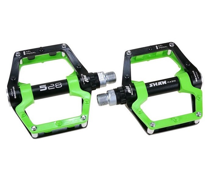 Magnesium Road MTB Mountain Bike XC Bicycle Pedal Bearing Flat platform Pedals