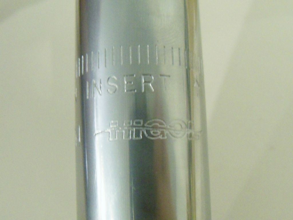 HIGOL SILVER STEEL 25.4mm MOUNTAIN BICYCLE STEM BIKE PARTS 68