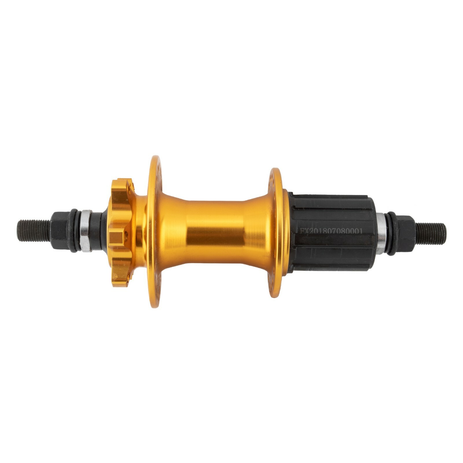 HUB Front & Rear Large Flange Sealed Bearing 3/8 14G 36H Anodized Gold 6B