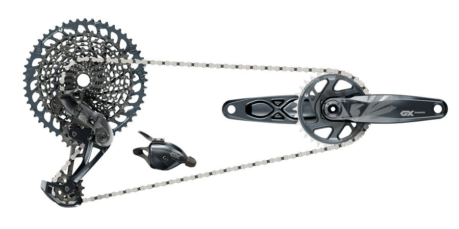 SRAM GX Eagle Groupset – 175mm Boost Crankset, 32t, DUB, Trigger Shifter, Rear