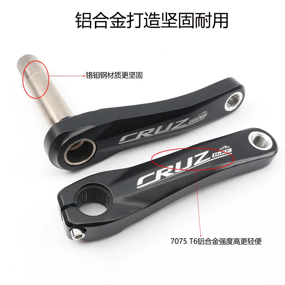 Bike 89/98/110/127/140/150mm MTB Child Bike Crank Kids Folding Bicycle Cranksets