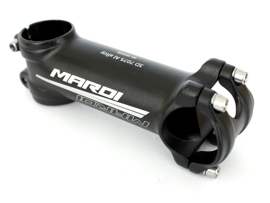 MARDI 7075 Alu Bike Stem 1-1/8″ x 31.8mm +7°/-7° 80 – 110 mm Titanium Bolts