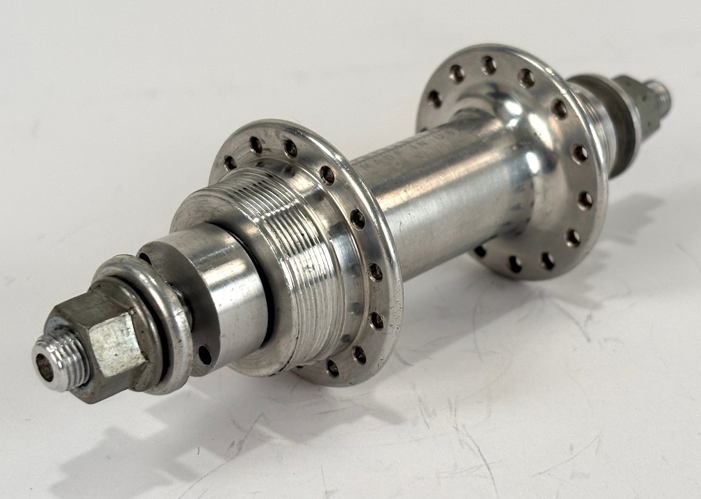 ACS Claws BMX Flip-Flop Rear Hub 28H ISO + Metric FW Thread Silver