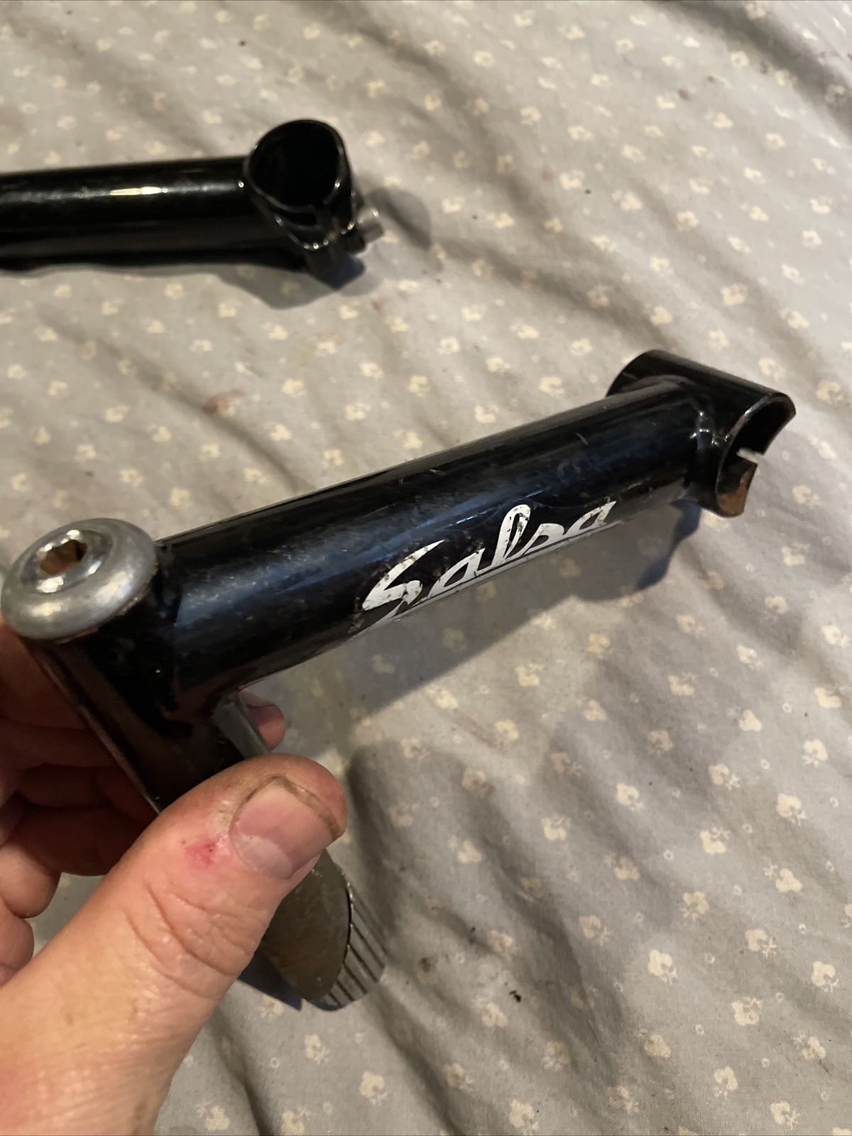 Salsa steel road stem 1” 14cm 25.8 handmade!