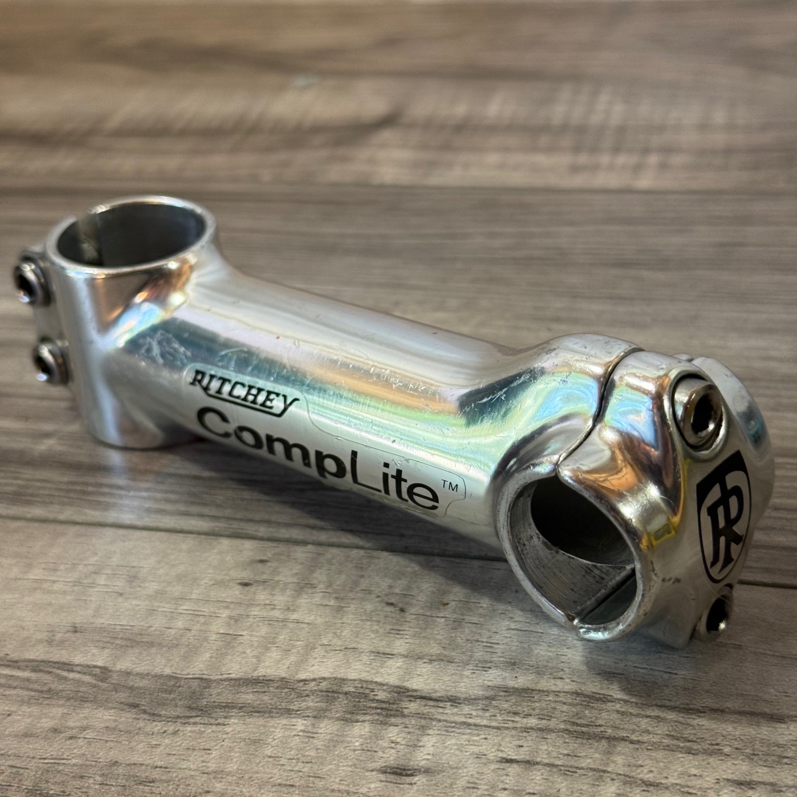 Ritchey Comp Lite MTB Stem Threadless 1 1/8 120mm 6 Degree 25.4 Silver 2-bolt