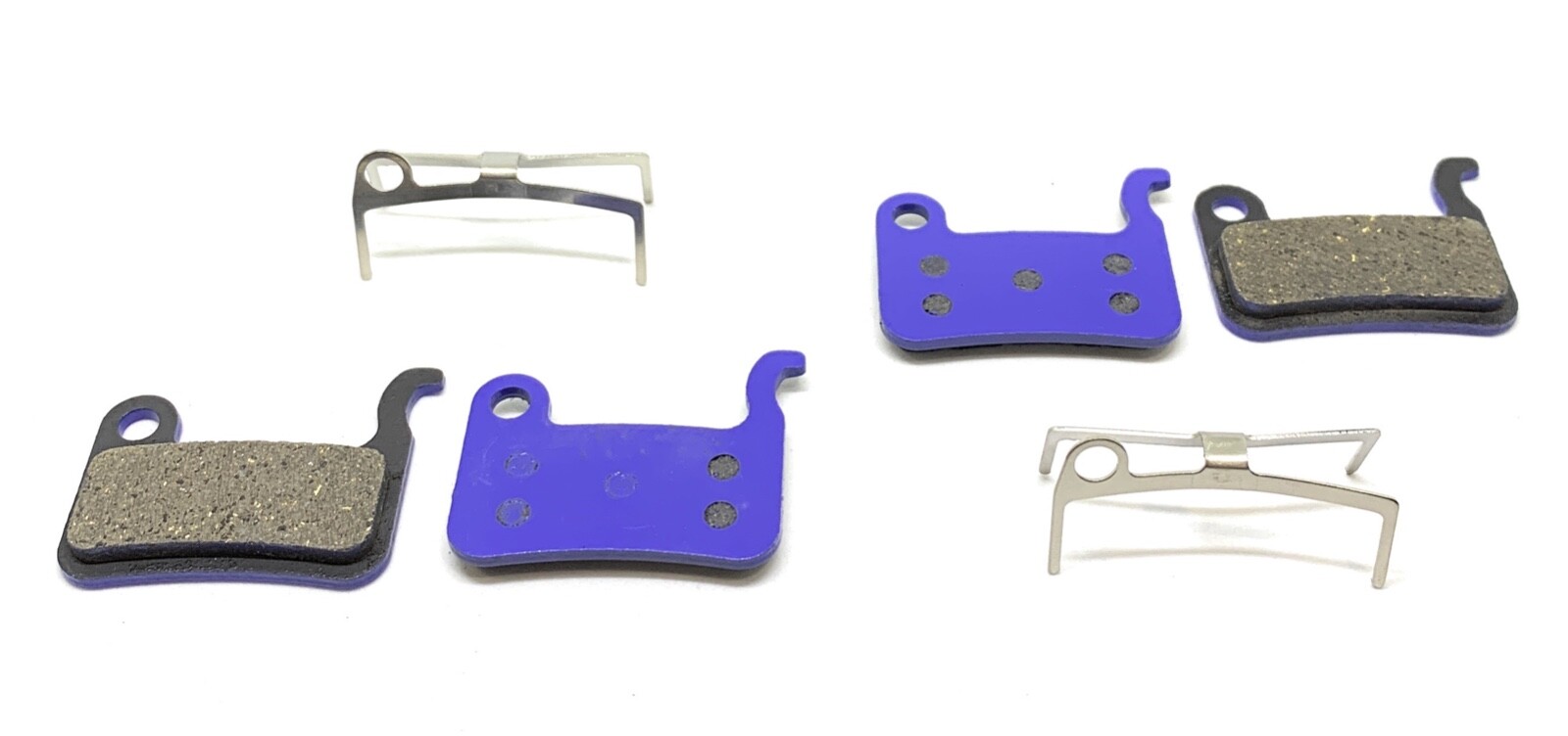 2 Pair Bike brake pads Ceramic + Kevla for Shimano-Deore XT-XTR-LX-SLX, Alfine