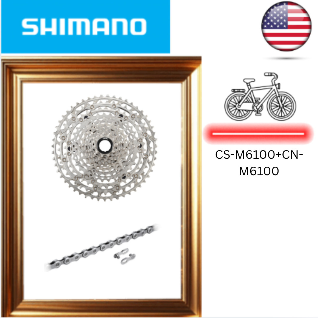 Shimano Deore M6100 Wear and Tear Set 1×12-speed Groupset CS-M6100+CN-M6100