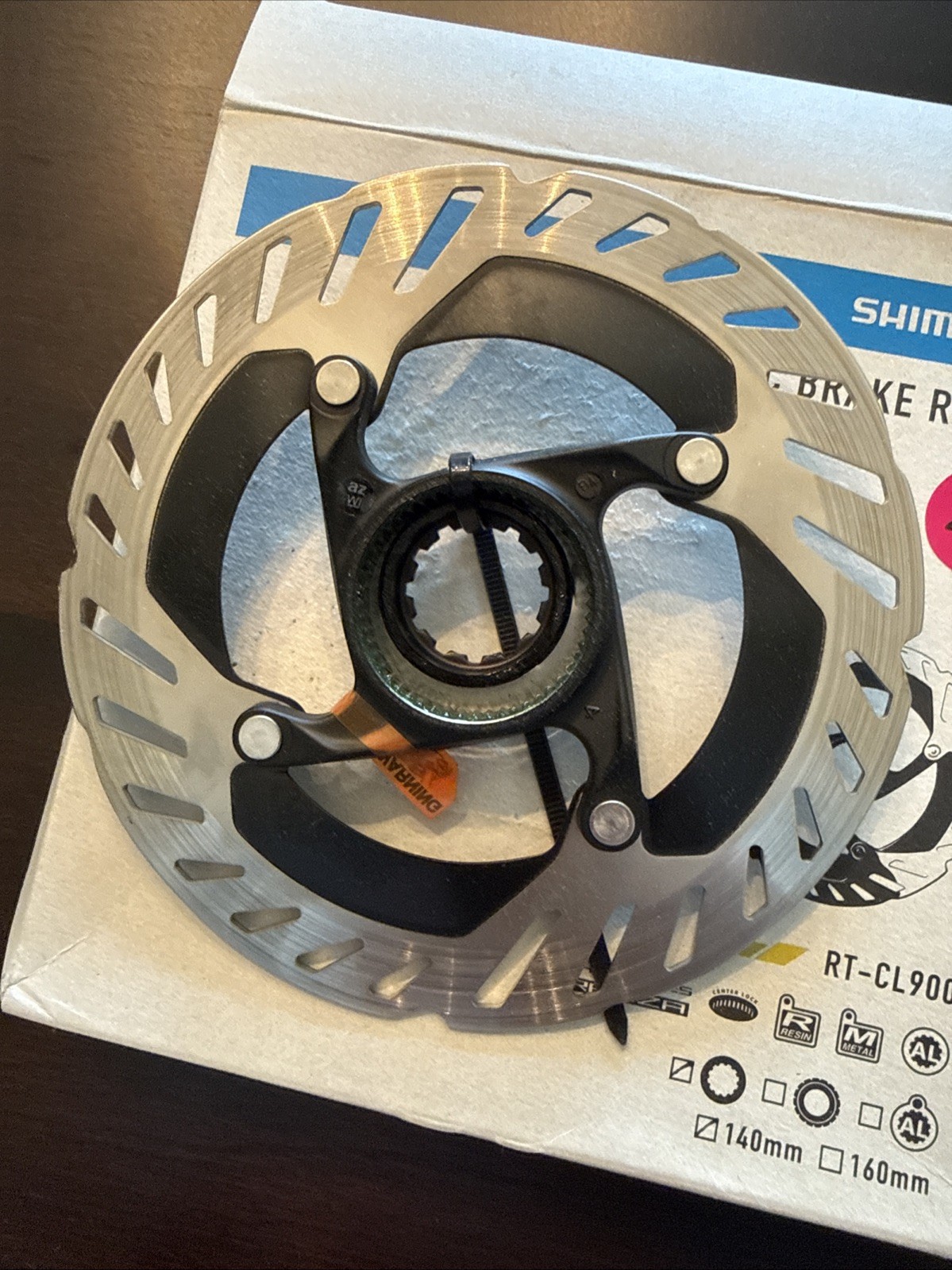 Shimano Disc Brake Rotor RT-CL900 140 mm