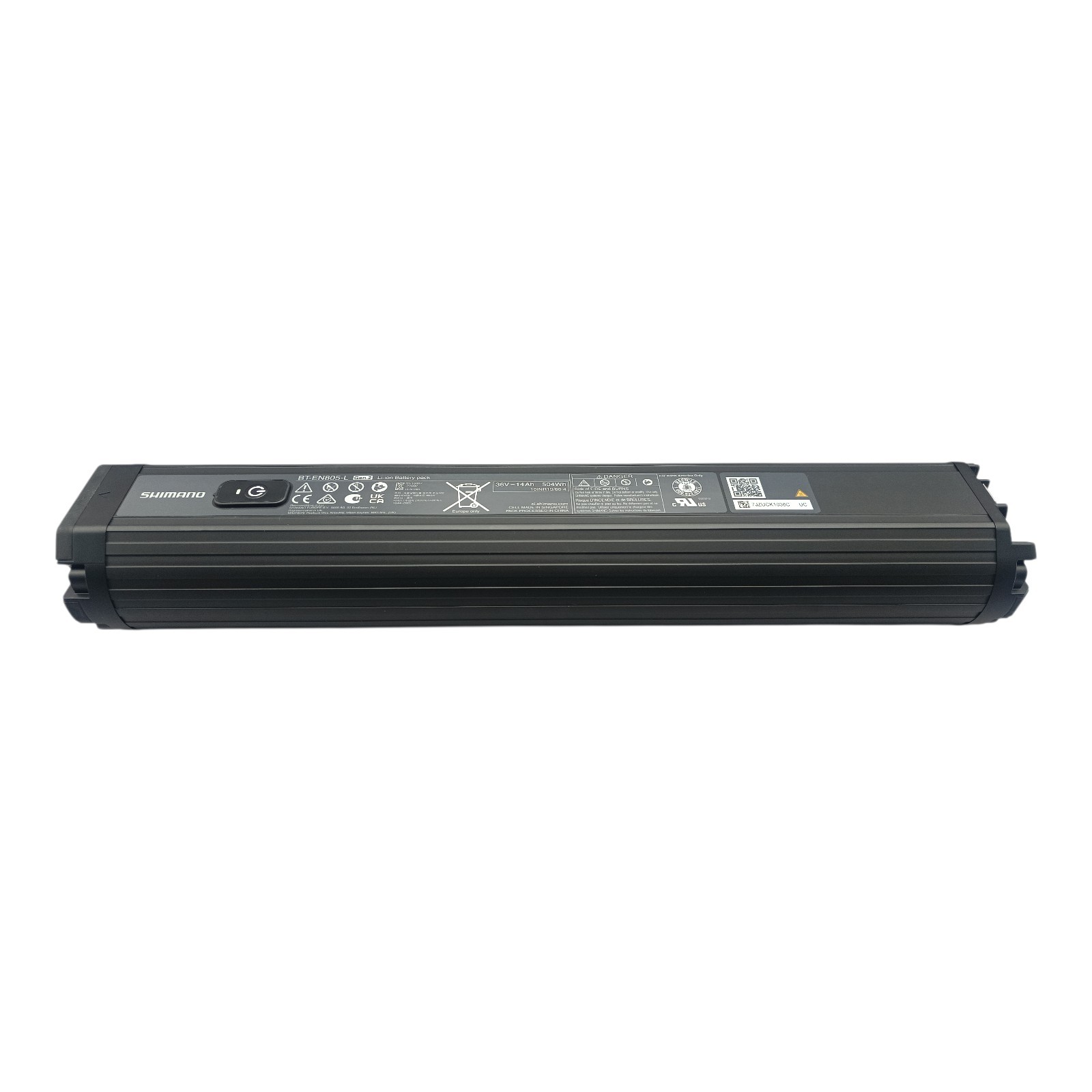 Shimano Steps BT-EN805-L eBike Battery INTERNAL EP6 EP8 504Wh Frame Downtube – NEW