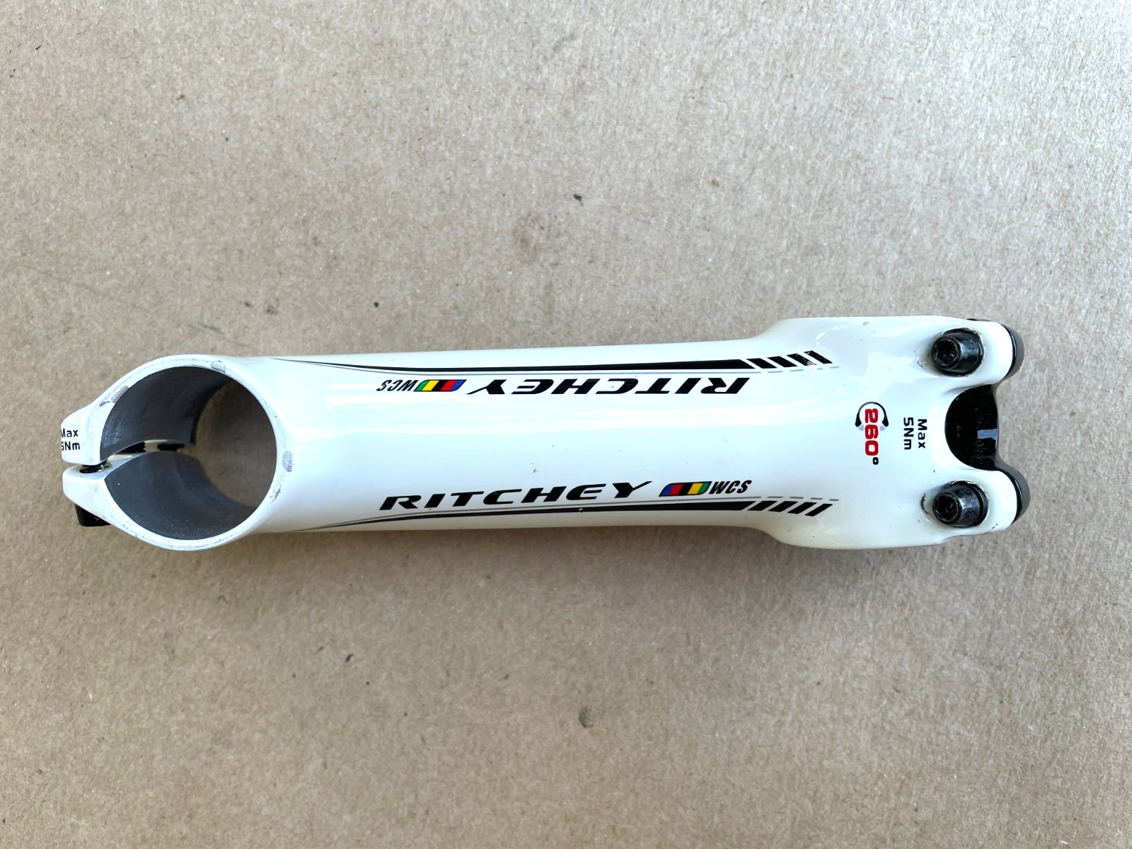 Ritchey WCS C260 Threadless Stem White 120mm 31.8mm 1 1/8″