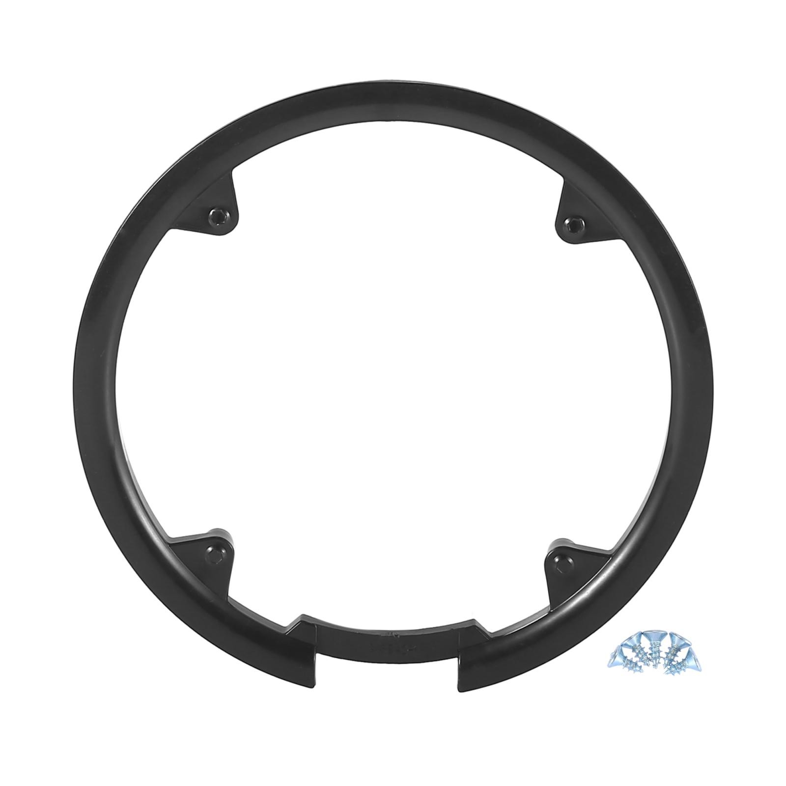 42 Teeth 10.4cm 4 Hole Bicycle Crankset Chain Wheel Cover Black