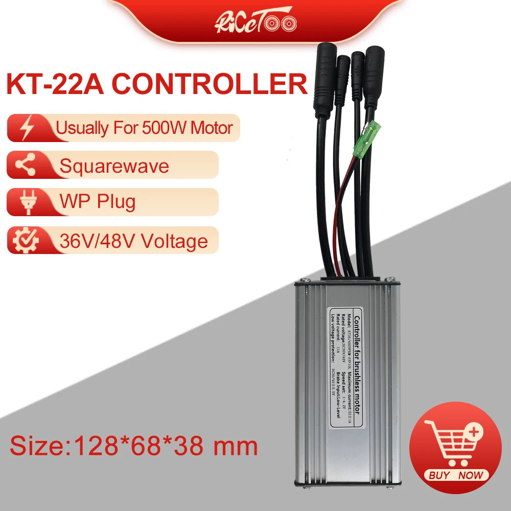250W-3000W Electric Bike Controller 15A-50A Sinewave SquareWave Controller