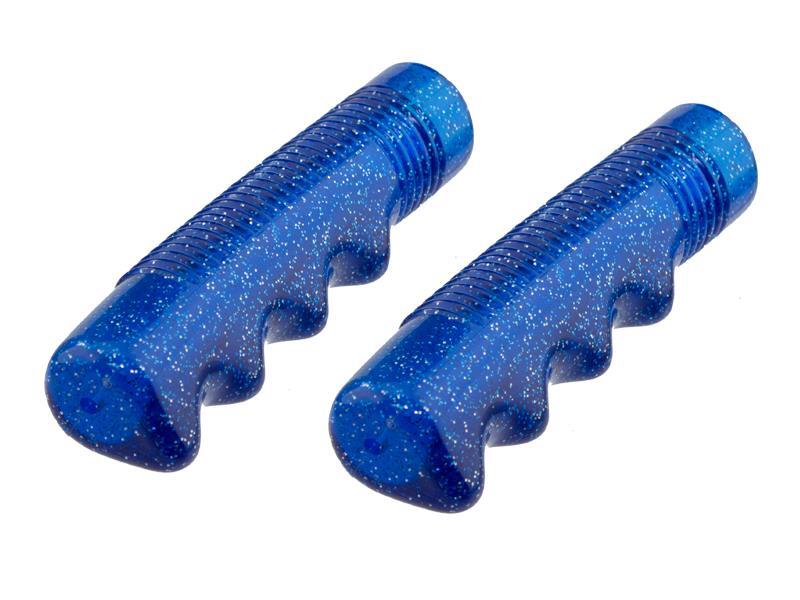 WESTWIND Lowrider Bicycle Handlebar Grips Glitter Cruiser Bike SPARKLE BLUE