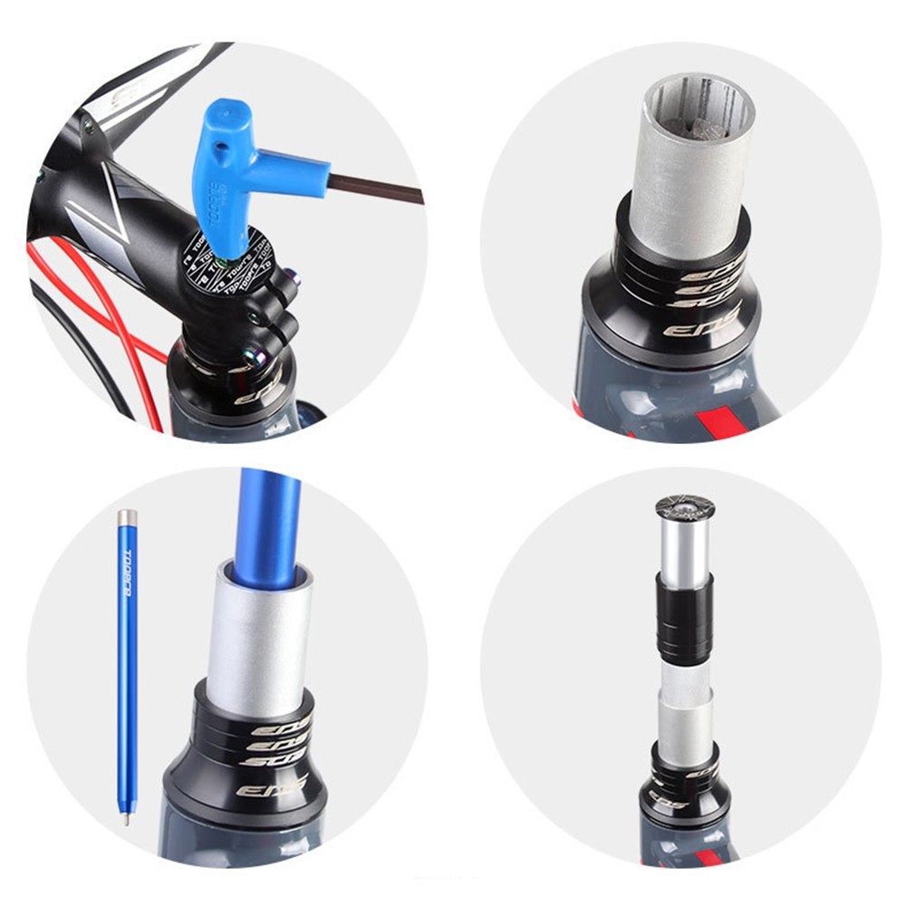 Quality Stem Extender Accessories Adapter Aluminum Alloy Bicycle Black