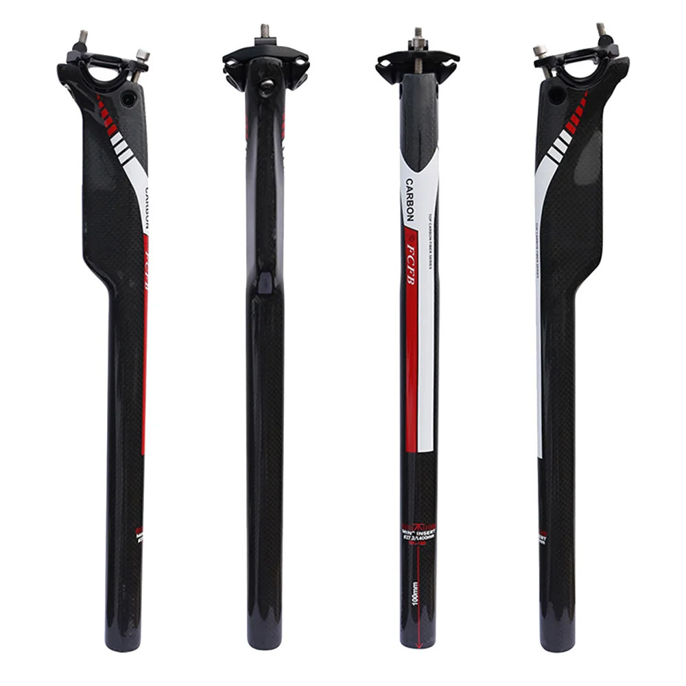 Carbon Fiber Bike Seatpost Road Bicycle Parts 27.2/30.8/31.6mm Dropper Seatpost