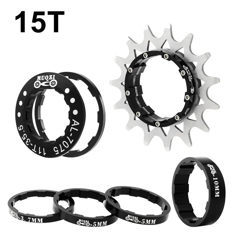 Single Speed Cassette Cog 12T-22T Bike Conversion Sprocket Gear Kit