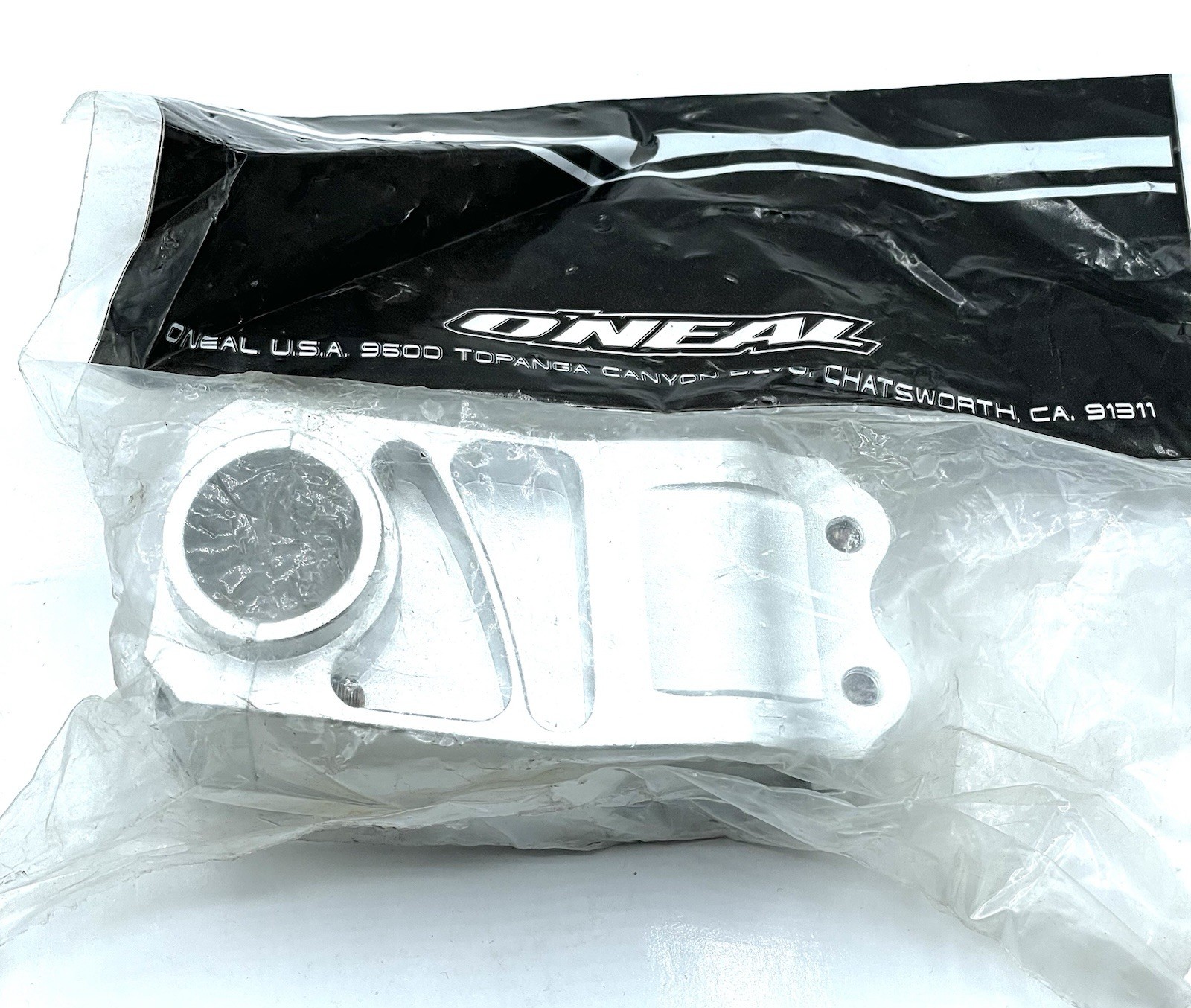 O’Neal World Force 60mm Silver Stem 25.4 Clamp NOS Vintage MTB / BMX
