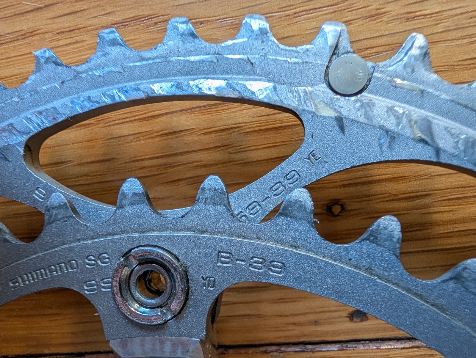 SHIMANO ULTEGRA 6503 Crankset 9 Speed 6500 ROAD BIKE, OCTALINK – 175mm – 53/39