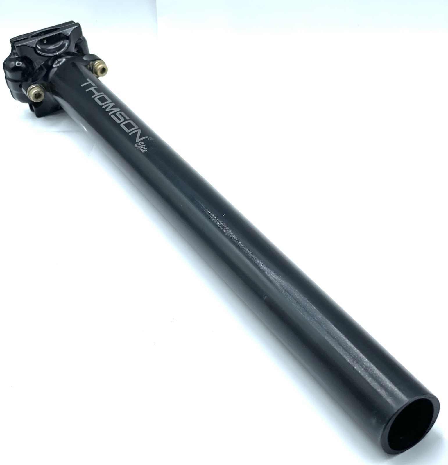 Thomson Elite Seatpost 27.0 x 330mm Black Zero 0 Degree SP-E103