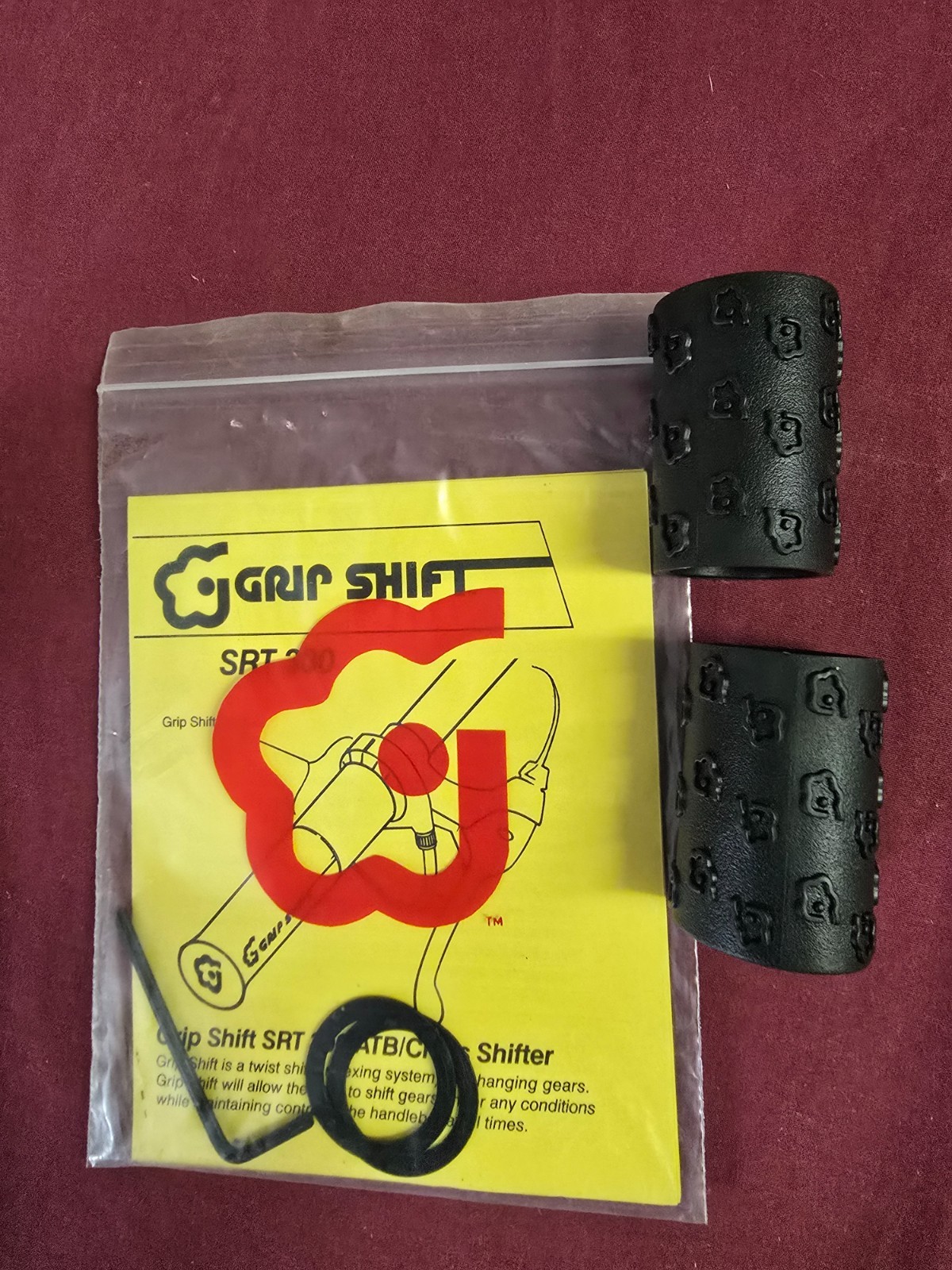 SRAM SRT300 GNARLY GRIP COVERS FOR GRIP SHIFTERS 1 7/8′ LENGTH NOS