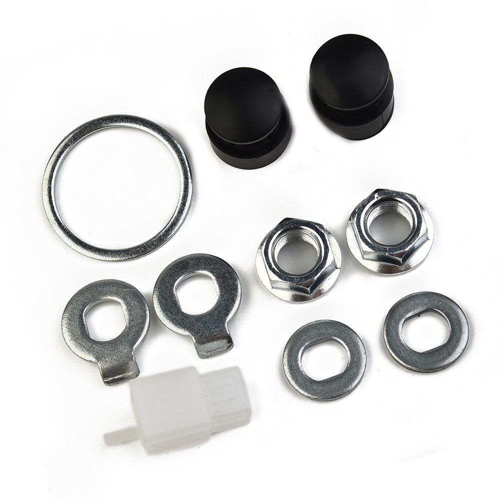 bike Hub Motor Axle For M14 Lock Nut/ Lock Washer /spacer/ Nut Cover
