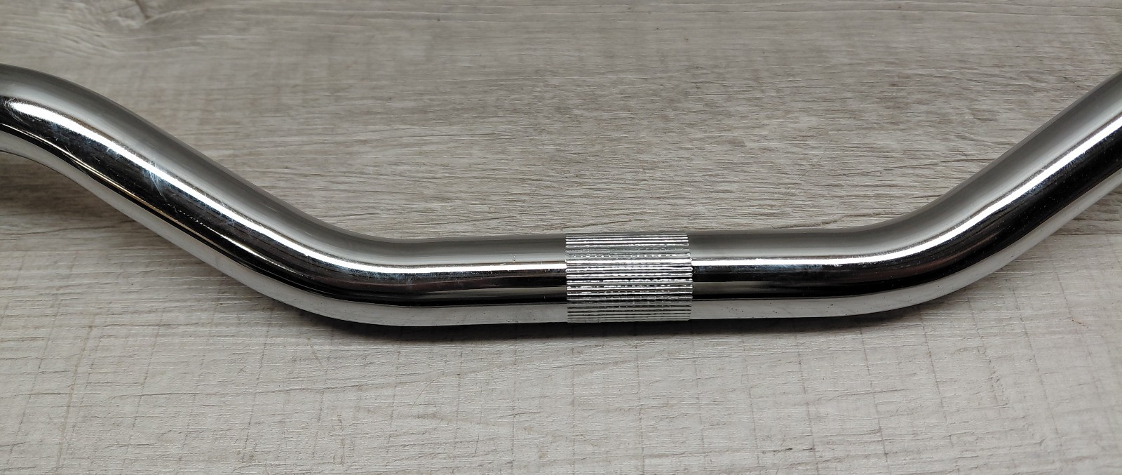 Vintage Chrome Steel 2 1/2″ Rise Handlebar MTB Cruiser, 22.2 mm Clamp, 650 mm