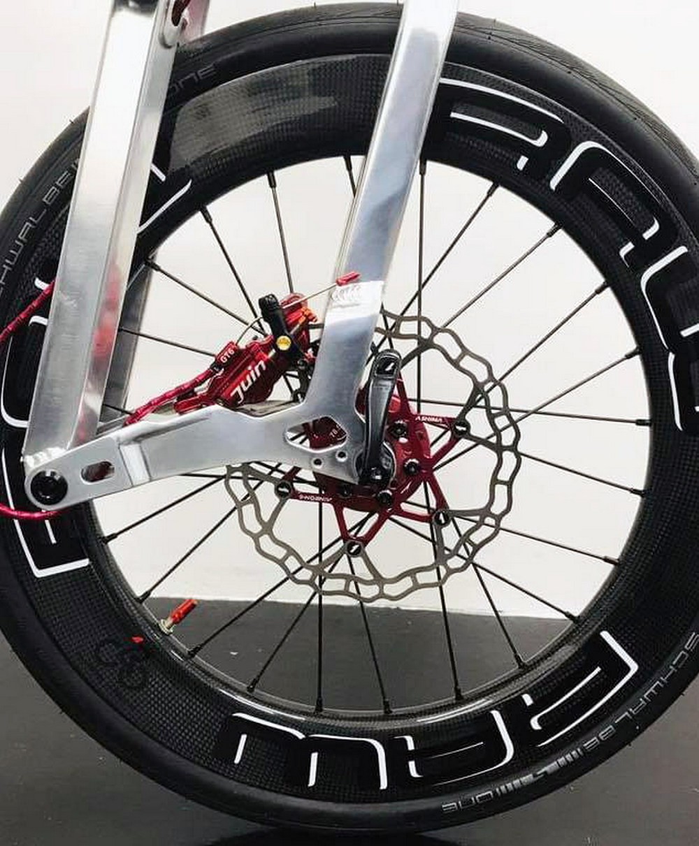 TRP Spyre Cycle Flat-Mount Disc Brake Calipers w/Tektro CenterLock 160mm Rotor