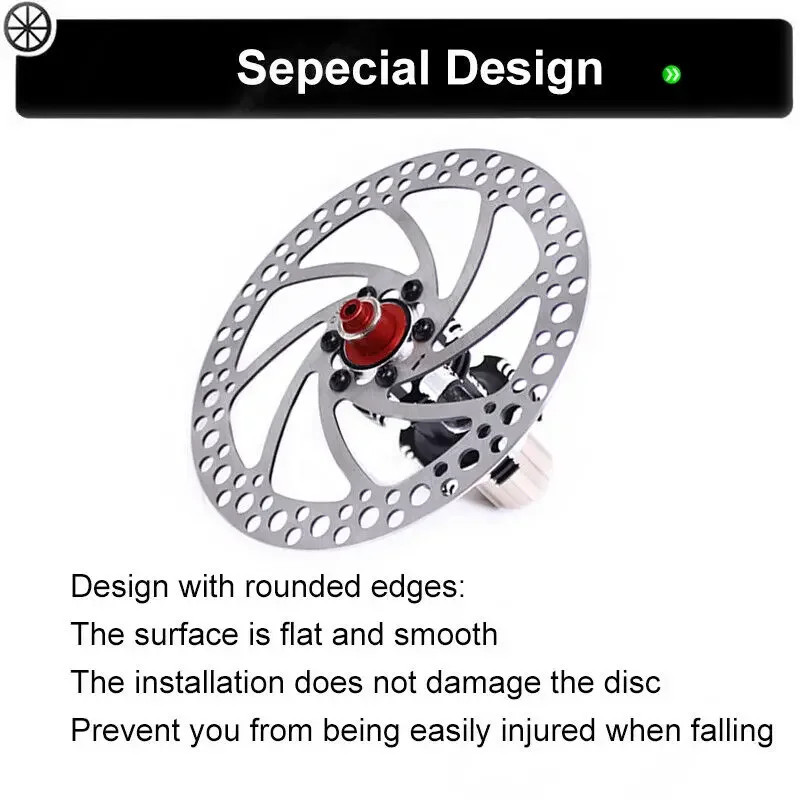 SNAIL Disc Brake Rotor MTB Bicycle Floating Rotor Heat Dissipation 140/160Mm Sta