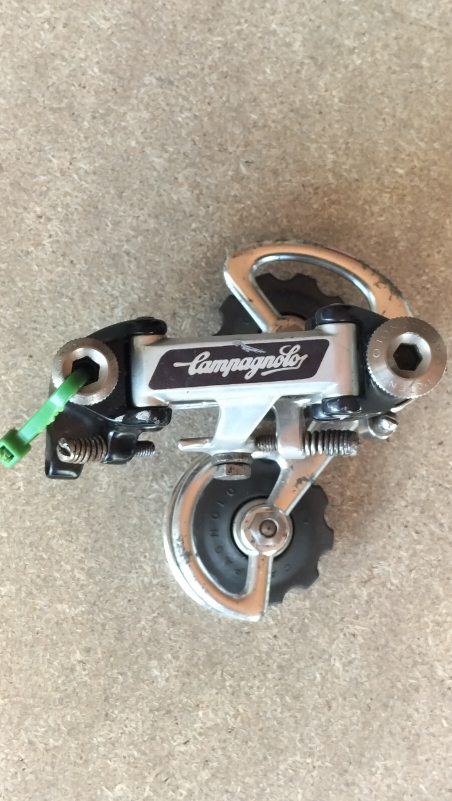Vintage Campagnolo Super Record 180g Titanium Rear Derailleur Gearbox