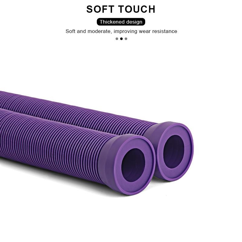 Rubber Bicycle Handlebar Grips Lengthening Soft Non-slip Mountain Bike Handlebar