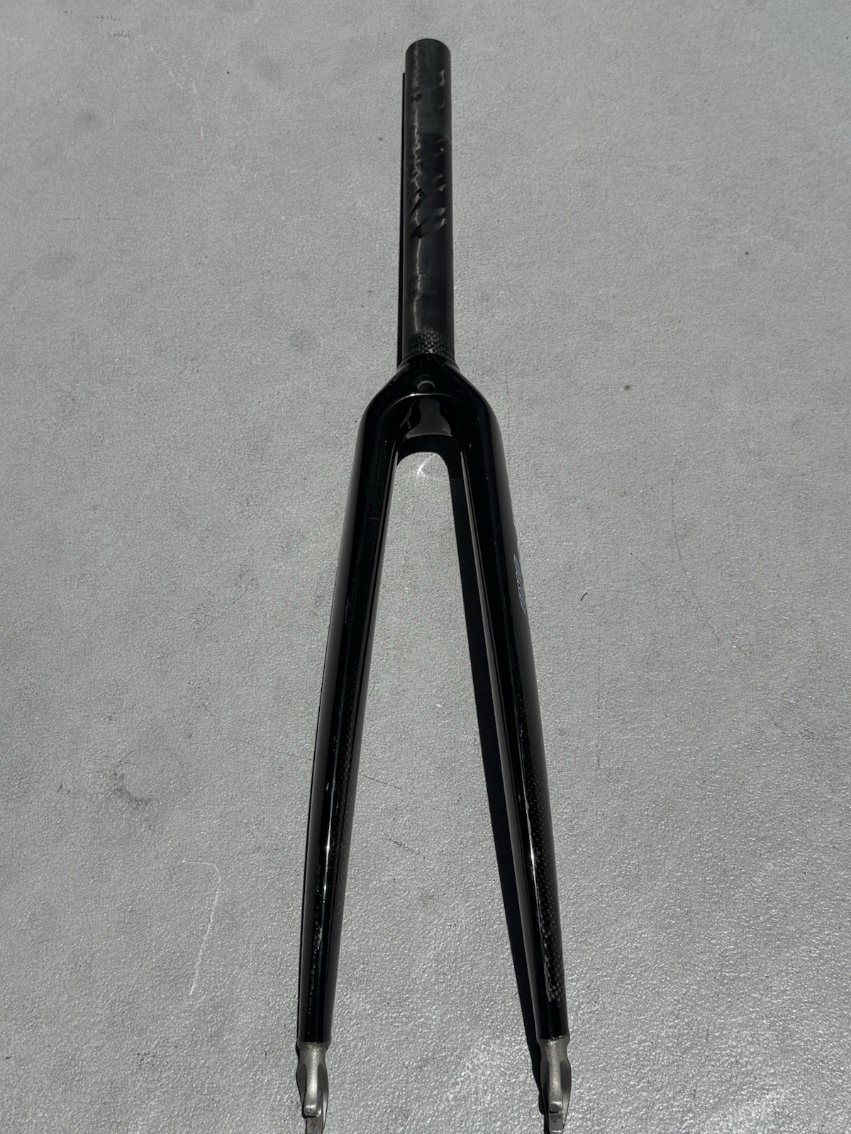 Ritchey Carbon Pro Road Bike Fork 700c 1-1/8 TL Rim Brake 250mm Length 43mm Rake