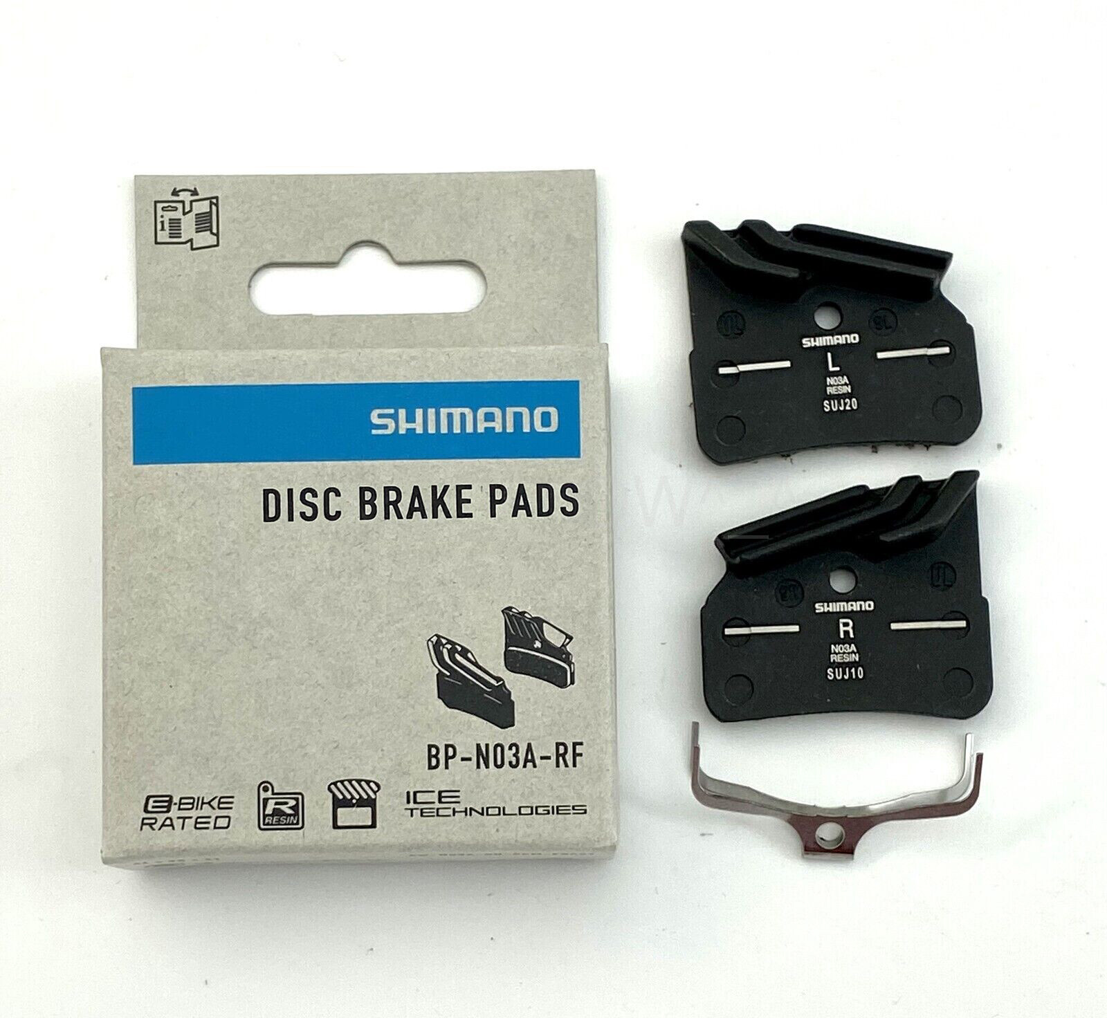 2Pairs Shimano N03A Disc Brake Pads Resin Ice Tech MTB DEORE XT XTR M8120 N04C